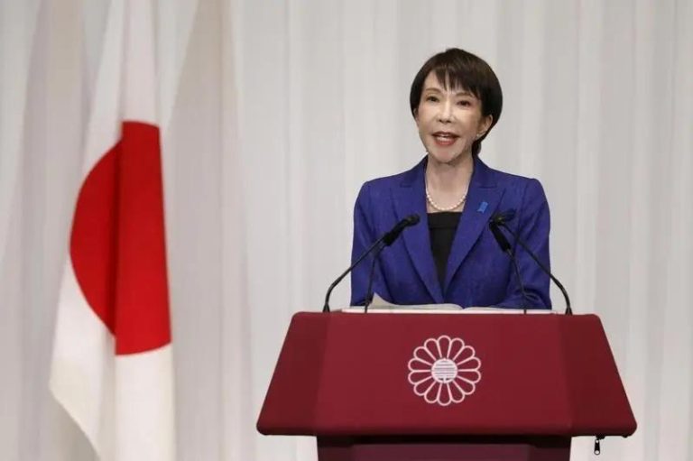 日本首相高市早苗。（欧新社）