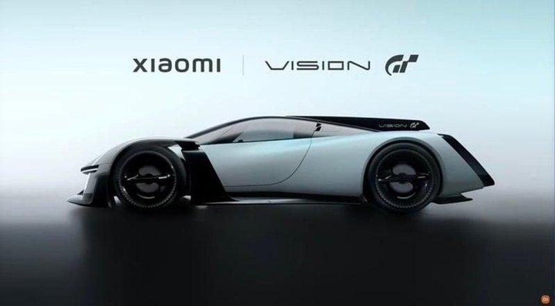 小米Vision GT概念车正式亮相。(取材自微博)