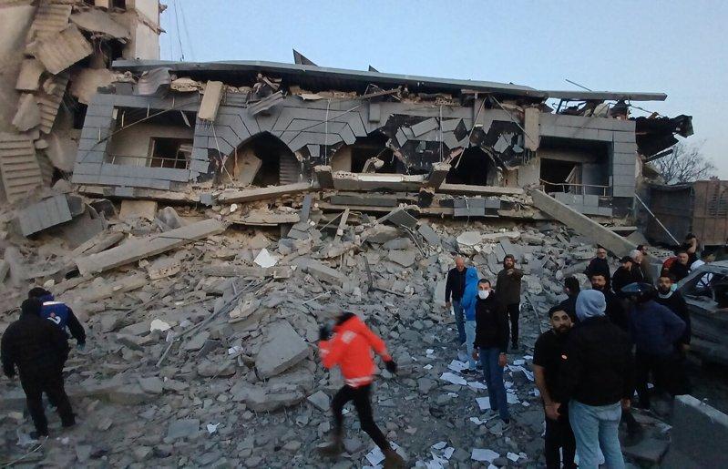 以色列3日空袭黎国南部城市锡登(Sidon)隶属「伊斯兰集团」(Jamaa Is...