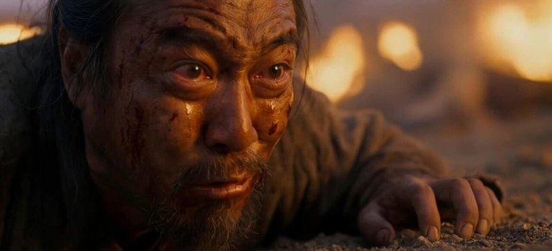AI短剧「霍去病」里,人物表情刻画细腻。(视频截屏)
