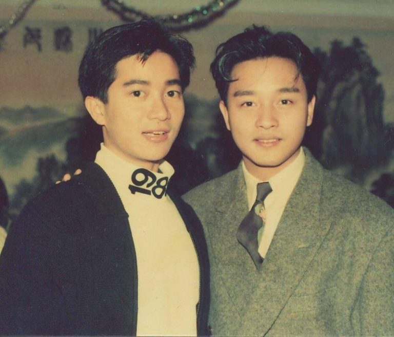 陈百强死因真相曝光 王晶驳「为情所困」 陈百强(左)和张国荣的早逝都让人婉惜。(取材自微博)