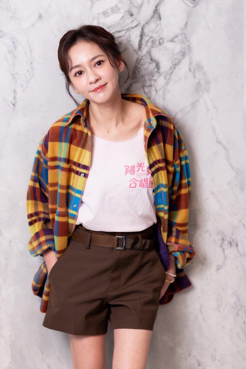 陈意涵个性直来直往，乐观又散发正能量。（记者林士杰／摄影）