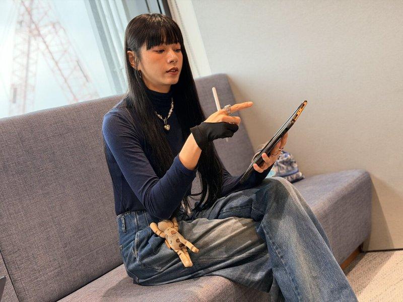 郭源元亲自分享个人创作历程。记者黄筱晴/摄影
