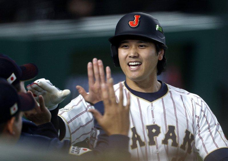 日本棒球巨星大谷翔平。(欧新社)