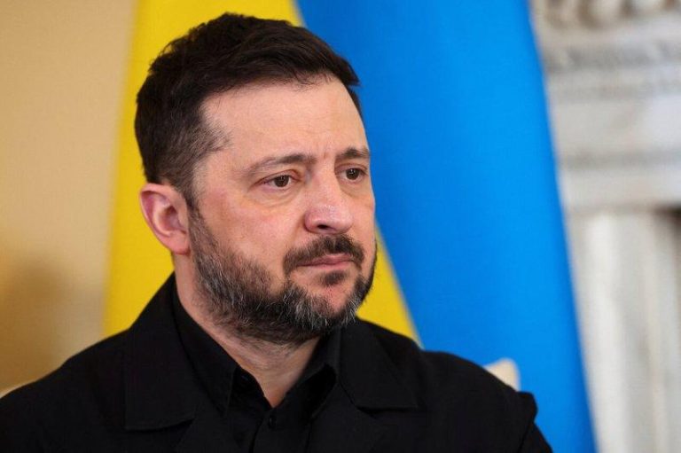 克兰总统泽伦斯基（Volodymyr Zelenskyy）。美联社