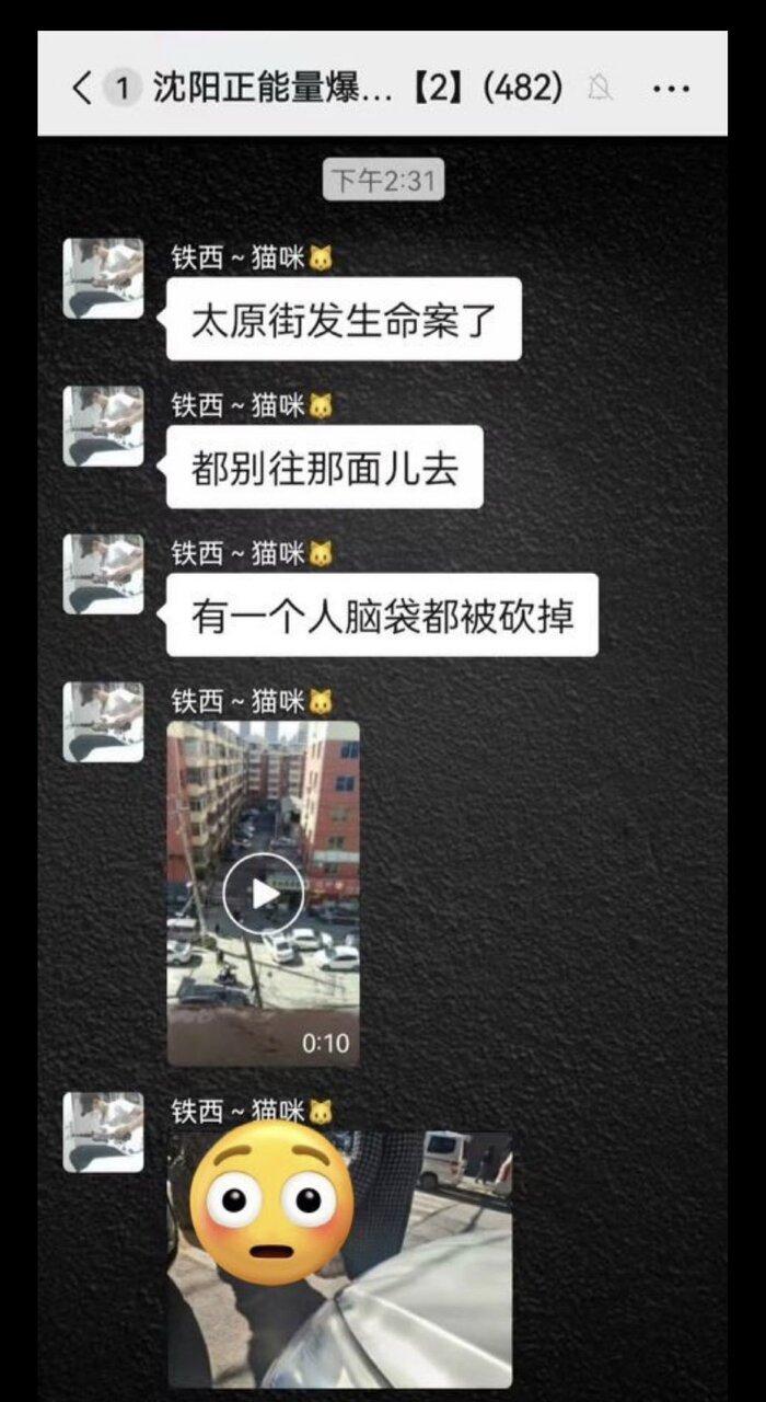 2026年4月4日，辽宁省沈阳市和平区太原街附近发生持刀砍人事件，造成重大伤亡。...