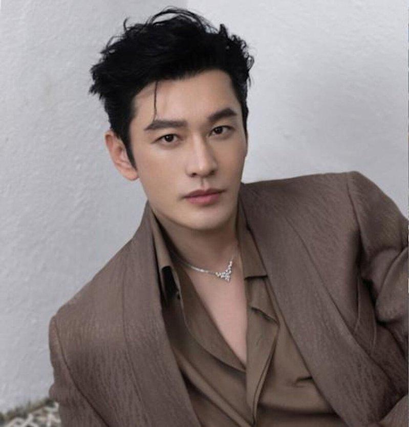 中国男星黄晓明。 (取材自黄晓明微博)