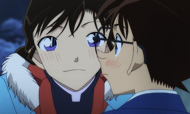 柯南「小兰姊姊」出道? 12岁女童星引日网友热议:本名还艺名? 「名侦探柯南」中,柯南与小兰的交互扣人心弦。(图/向洋影业提供)