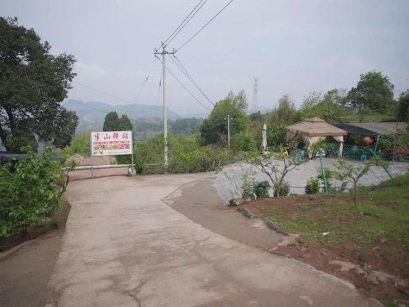 万顺花家门口的急转弯道就是事发地。(取材自问政四川)