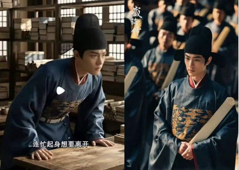 AI短剧「盗脸」侵权 明星、素人都遭殃 左图为AI短剧「京华风云1」,右图是男星肖战演出的「藏海传」。两者被网友质疑不只...