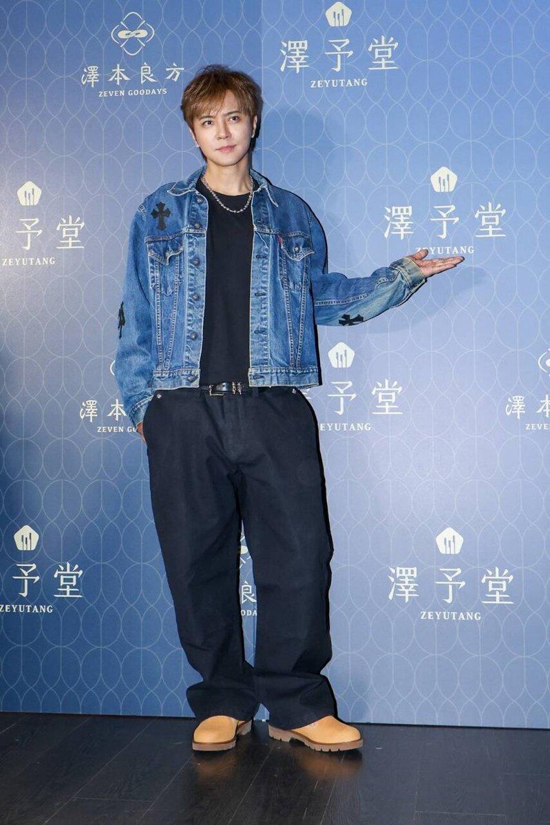罗志祥被传乌龙死讯,自嘲「我还活着」。(记者沈昱嘉/摄影)