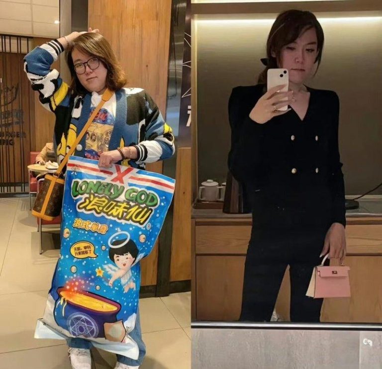 吃播浪胃仙认整形失败「鼻孔一大一小」再掀男变女疑云 大胃王网红「浪胃仙」从原本男性的模样变成女性。(摘自微博)