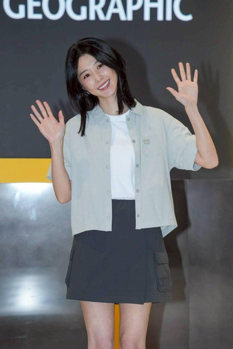 邵雨薇近期迷上露营。(记者沈昱嘉/摄影)