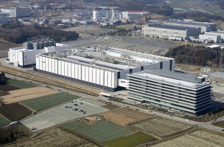 台积电效应扩散 熊本县税收增幅日本第一 图为台积电熊本厂。(路透)