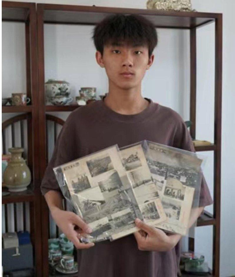 16岁高中生,或发现日军侵华新罪证。(取材自央视)