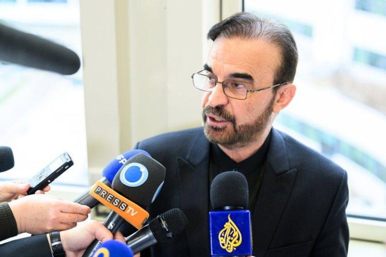 伊朗驻国际原子能总署大使纳加菲（Reza Najafi）。欧新社