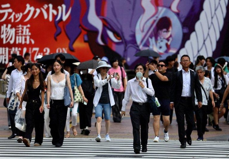 东京涩谷街头。示意图（路透）