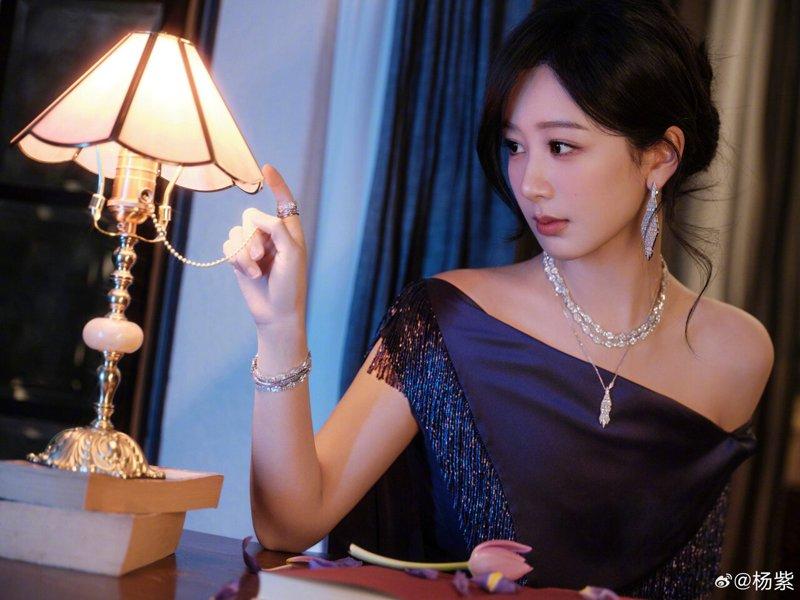 杨紫后援会传出解散重组消息。(取材自微博)