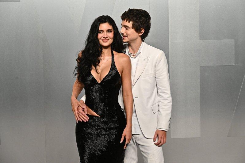 凯莉珍娜(Kylie Jenner)和男友「甜茶」提摩西夏勒梅(Timothée...