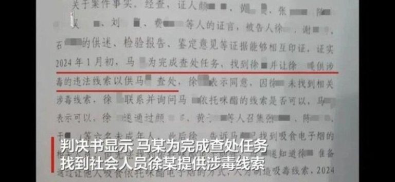 冲业绩、「设计」6少年吸毒 南京派出所副所长被判5年 江苏南京市一名派出所副所长派人引诱未成年人吸食混有毒品的电子烟。图为相关判决书。...
