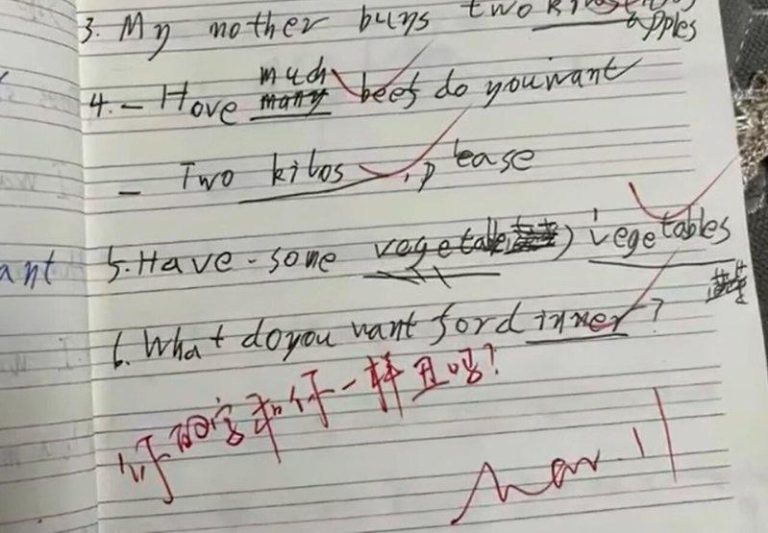 「你的字和你一样丑吗」河南教师给小四生的评语被骂翻 河南一名家长反映,孩子在作业中被老师批注「你的字和你一样丑吗?」(取材自极目新闻...