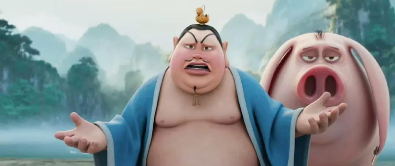 太乙真人配音演员张珈铭称声音遭AI盗用,数量超700例。图为「哪吒之魔童闹海」剧...