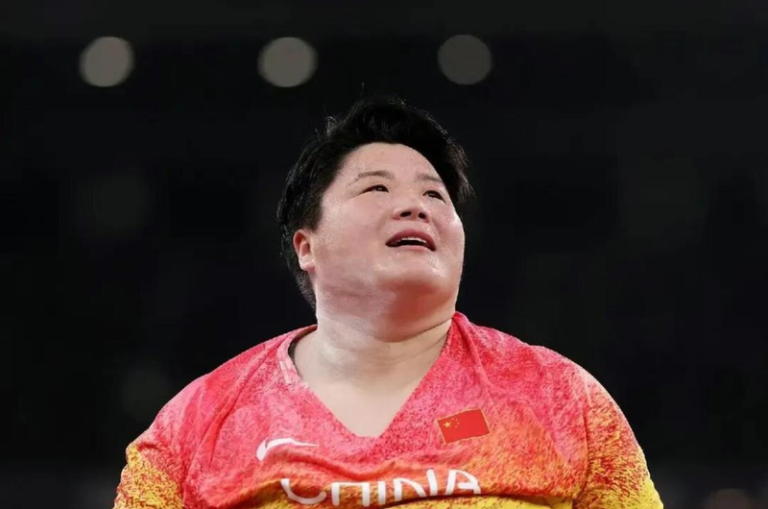 想变美、结婚生子…奥运冠军巩立姣甩肉50斤 网友围观 巩立姣赛场旧照。(取材自羊城晚报)