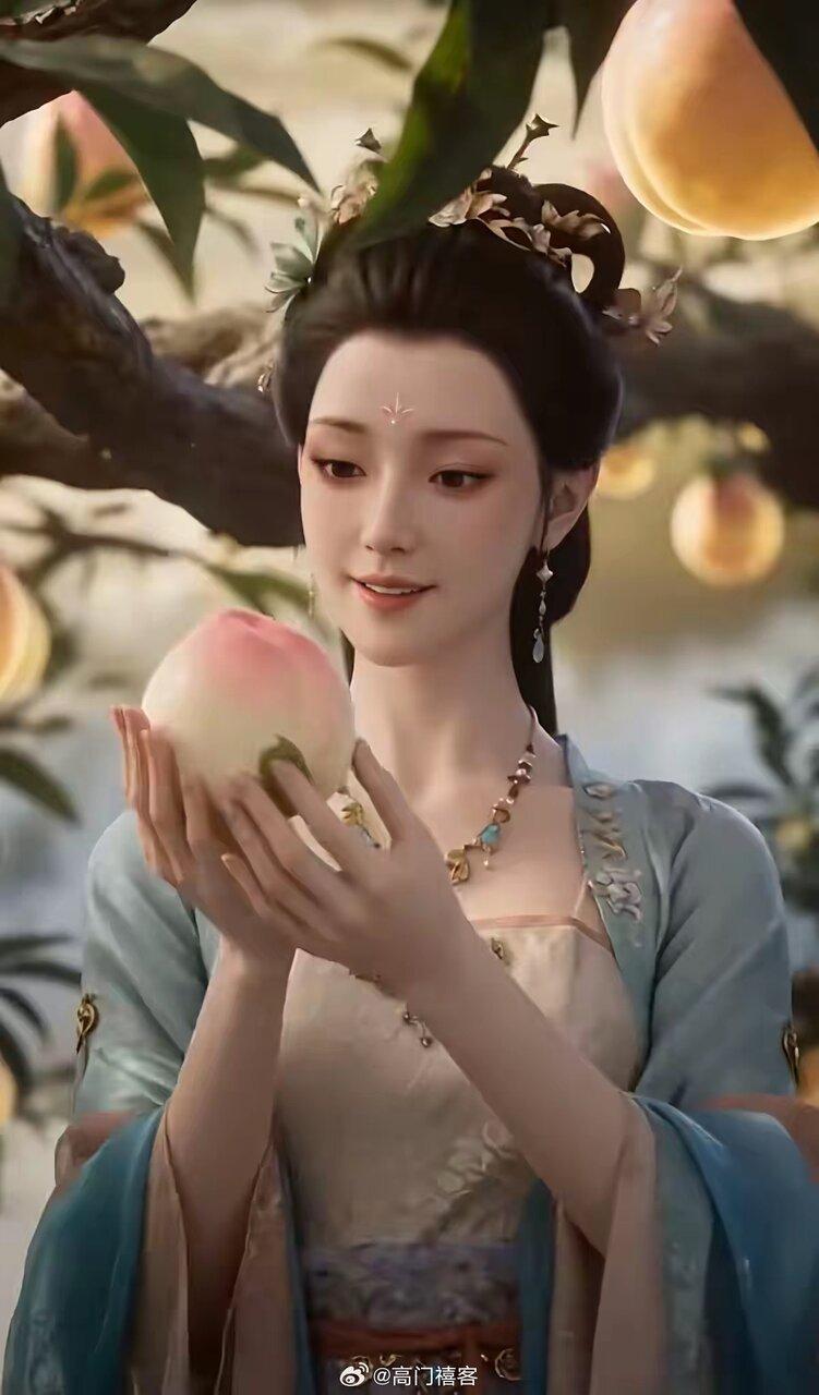 「菩提临世真人AI版」海报。(取材自微博)