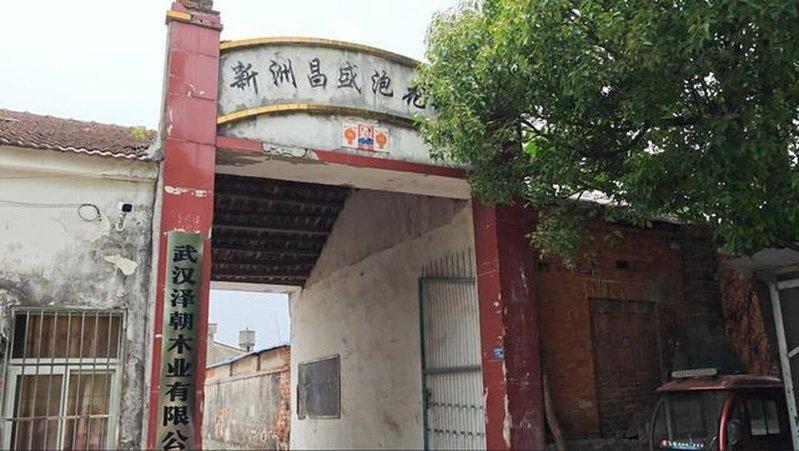 武汉市新洲区昌盛泡花碱厂。(取材自大象新闻)