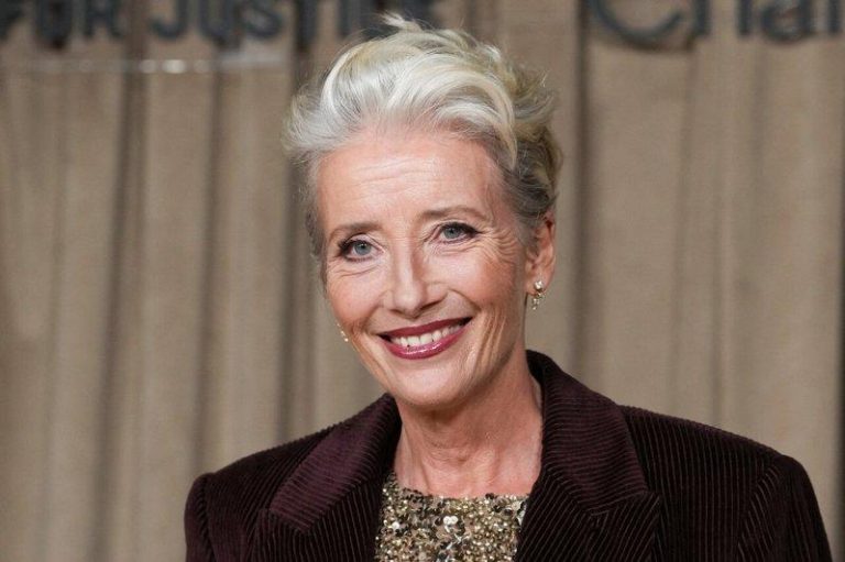 英国卖座片「60岁以上女星」难当主角 会说话动物镜头还多4倍 英国女星艾玛汤普逊。(路透)