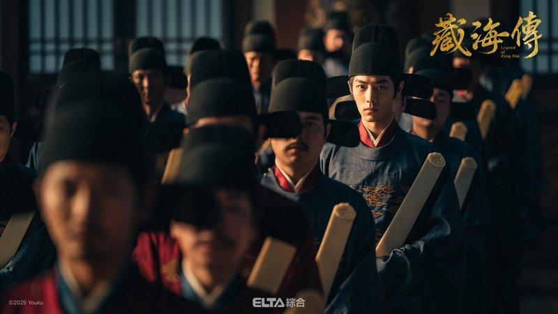 肖战在「藏海传」中首度挑战「致命腹黑男」 。图/爱尔达电视 提供