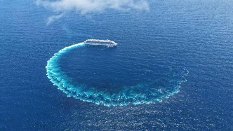 爱达·花城号海上大回环。(取材自人民日报)
