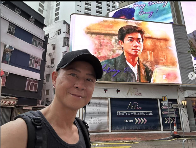 蔡一杰表示自己现在状态很好。(取材自Instagram)