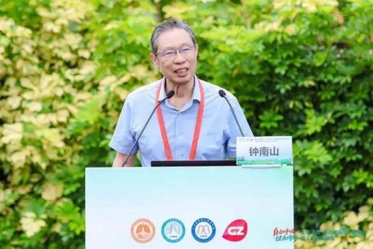 「人类活到120岁不是梦」 钟南山一直坚持6个长寿秘诀 钟南山院士。(取材自广州广播电视台「健康100分」微信公众号)