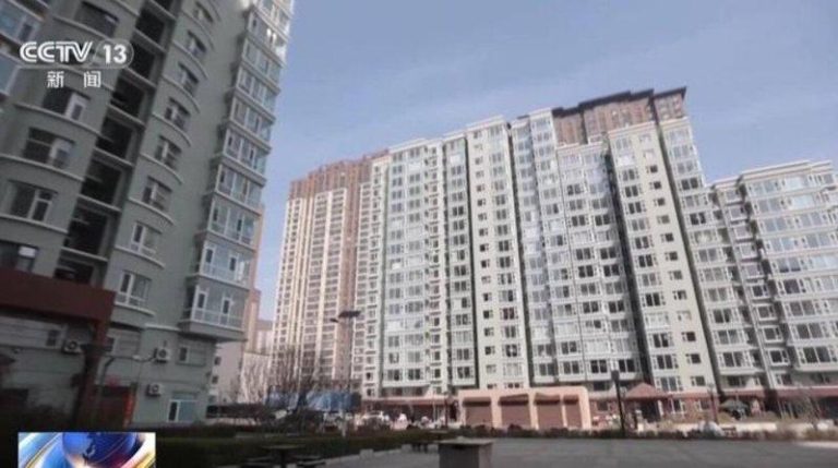 图为母女所住的小区。（取材自央视）
