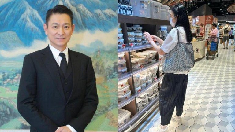 华仔爱妻朱丽蒨现状曝光 浓密黑发如少女 网惊:不像60岁 刘德华(左图)的爱妻朱丽蒨现身超市买东西,一头黑发令人羡慕。(取材自微博)