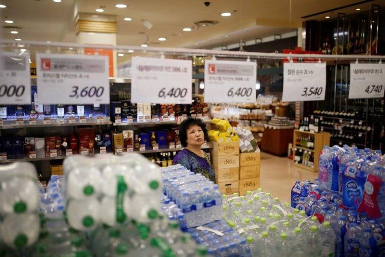 南韩政府公布5月消费者物价指数（CPI）年增3.1%，为2024年3月以来最大升...