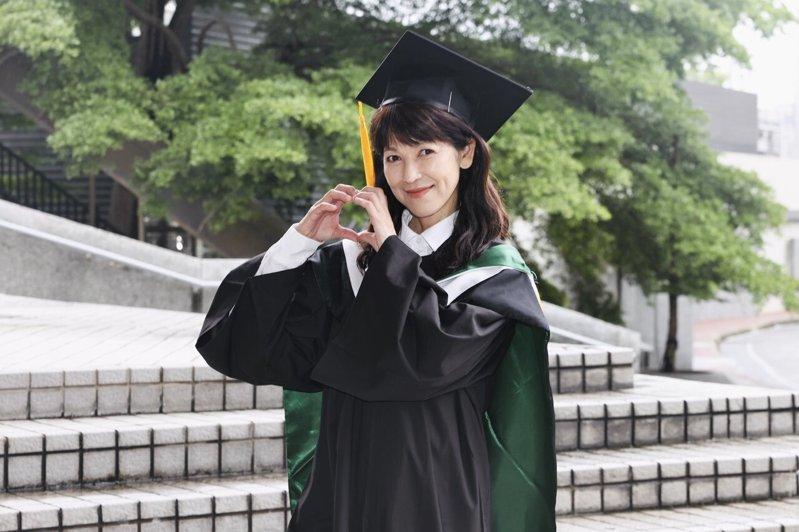 陈明真当初以榜首进辅大医学院的长照硕专班。记者王聪贤／摄影
