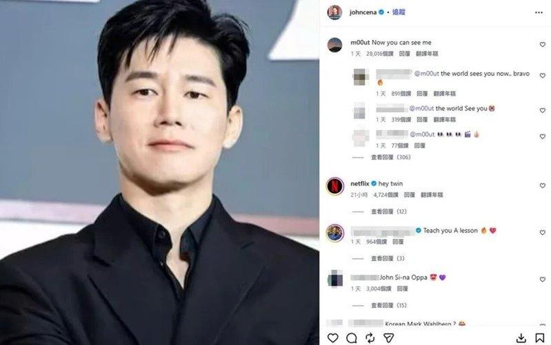 金武烈硬汉演技被封为「南韩约翰希南」。(取材自Instagram)