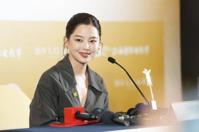 辛芷蕾忆20年前合作…梁朝伟笑称:真的没印象了 辛芷蕾首次担任上海电影节评审。(中新社)