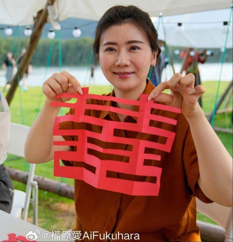 福原爱日前宣布再婚并怀孕。（取材自福原爱微博）