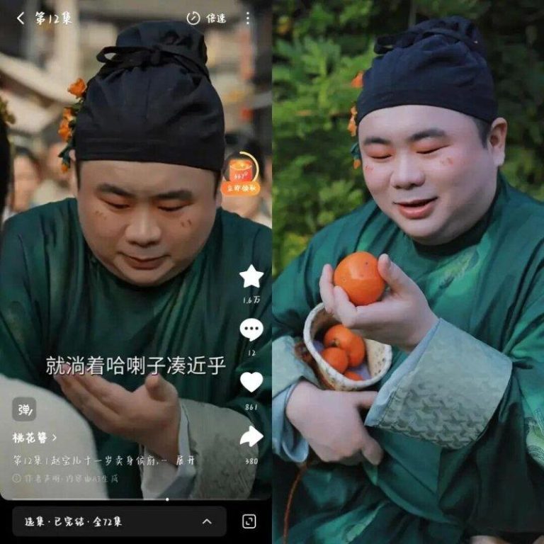 AI短剧掀「买脸」 代理公司收购素人肖像权 1张脸500元 网友的个人汉服写真形象(右)被短剧盗用 (左)风波后,有代理公司低价收购素人肖像...
