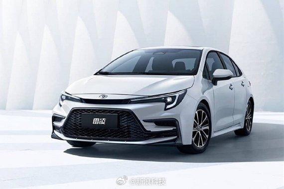 燃油车降价也卖不动,雷凌月销从1万跌至194辆。(取材自微博)