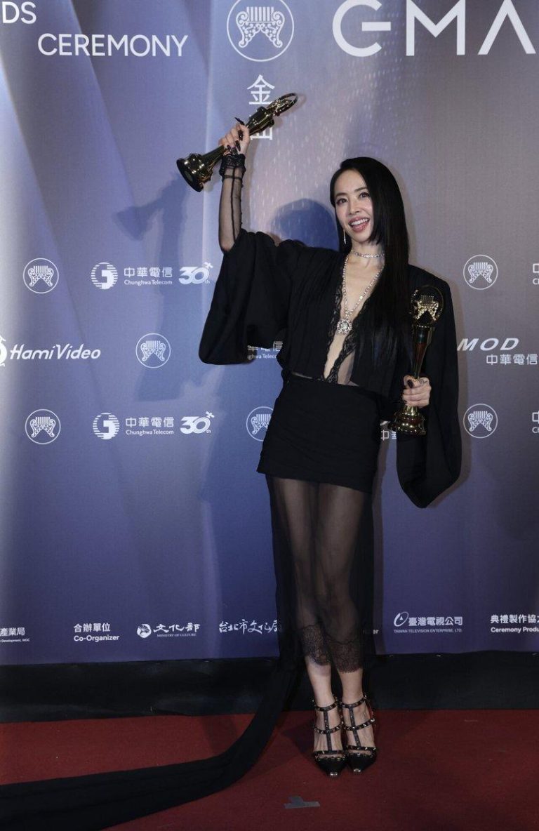 蔡依林拿下第二座华语歌后。（记者许正宏／摄影）