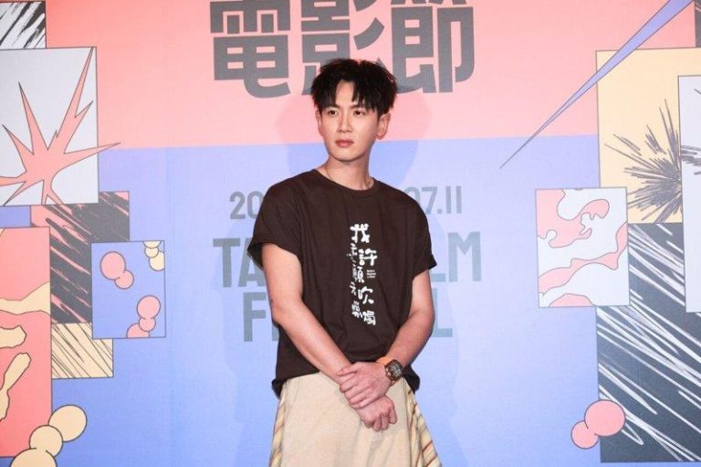 柯震东出席新片「我未许愿先吹蜡烛」记者会。图／台北电影节提供