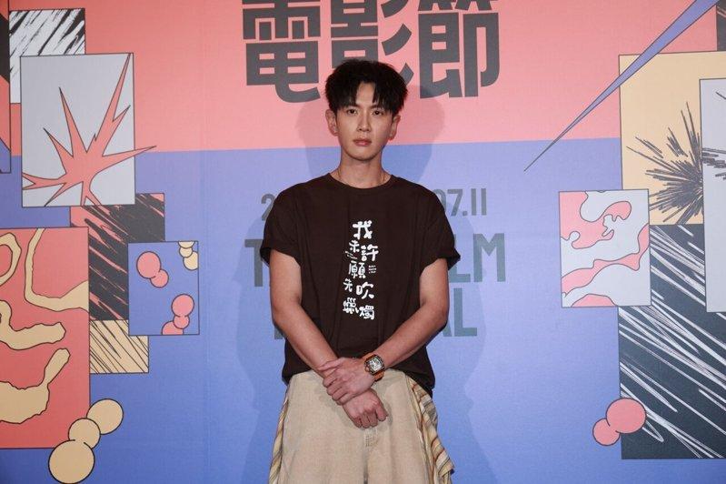 柯震东出席新片「我未许愿先吹蜡烛」记者会。图／台北电影节提供