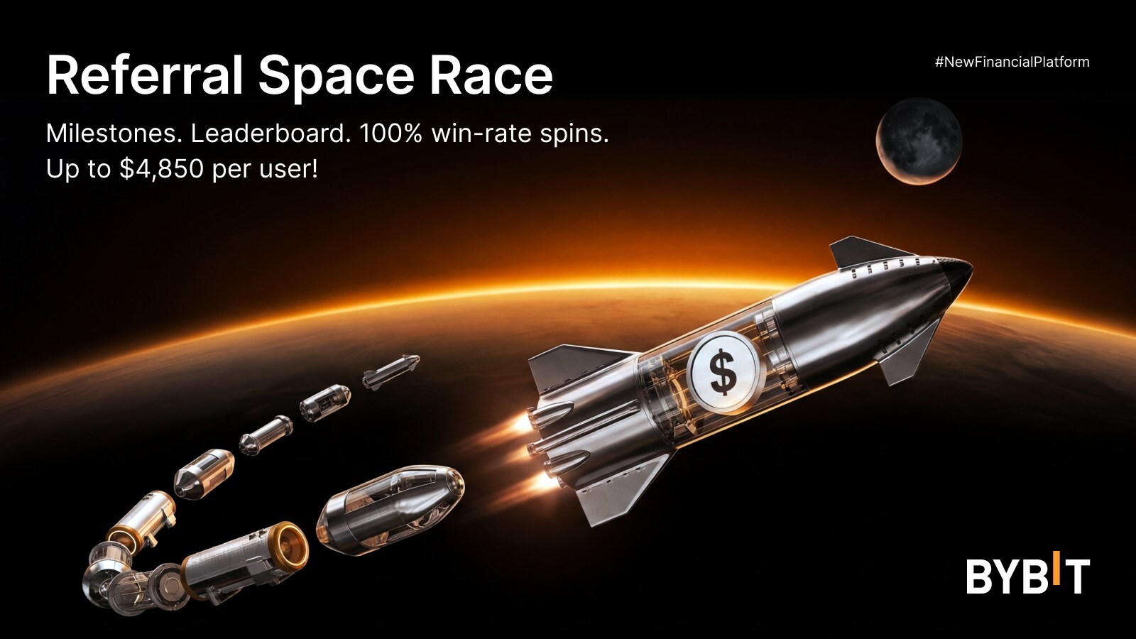 Bybit Unveils Exclusive Referral Campaign For SpaceX Bybit Unveils Exclusive Referral Campaign For SpaceX
