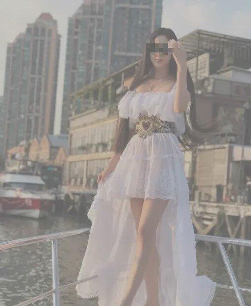 徐波前同居女友汤敬。(取材自微博)