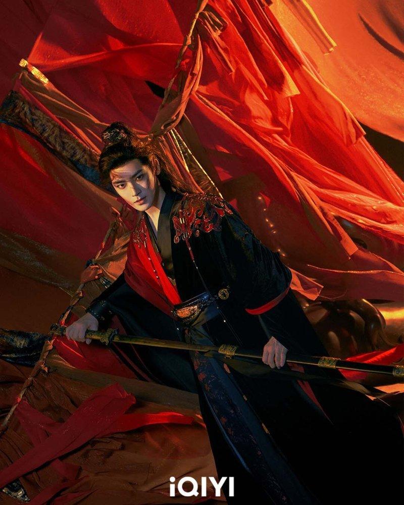 侯明昊饰演少年将军「萧无衣」。图／爱奇艺国际版提供