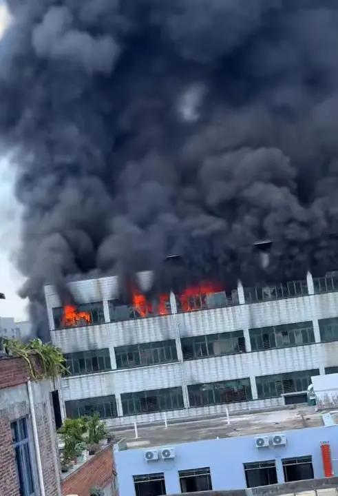 福建晋江辉腾鞋业9日中午12时许传出火警,直至16时许,火势才被扑灭。这场大火共...